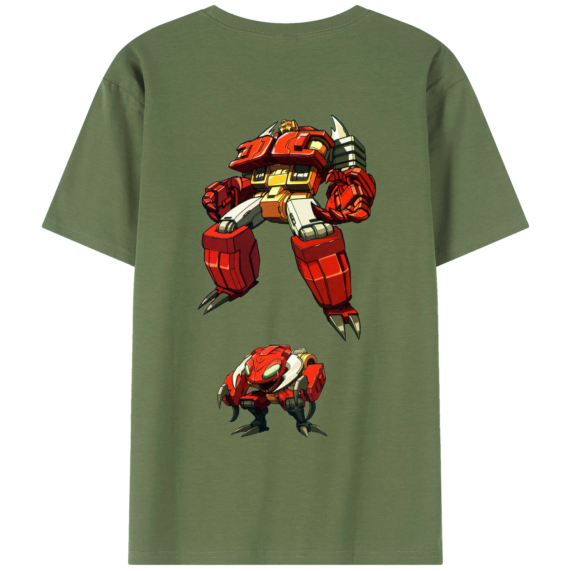 （画像用）  綿100％ メンズ半袖Tシャツ（バックプリント） 通気性